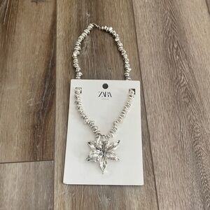 Zara long necklace